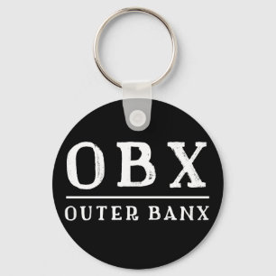 OBX Buiten Banx OUTER BANKS North Carolina Sleutelhanger
