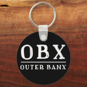 OBX Buiten Banx OUTER BANKS North Carolina Sleutelhanger (Voorkant)