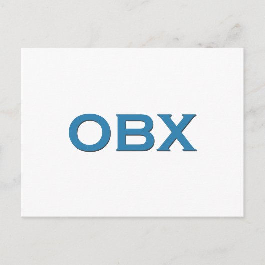 OBX (Buitenbanken North Carolina) Briefkaart (Voorkant)