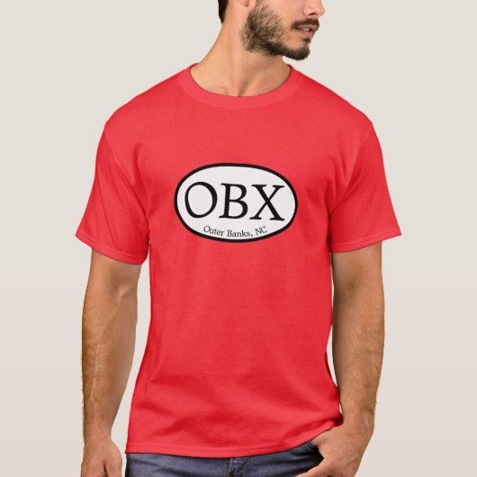 OBX Buitenbanken Ovaal T-shirt (Voorkant)