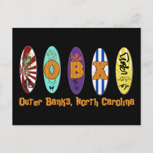OBX Buitenbanken Surf Briefkaart
