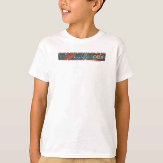 OBX Buitenbanken Towns III drk txt. T-shirt (Voorkant)