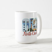 OBX Buitenste banken plaatsen prouze I Disted Koffiemok (Voorkant rechts)