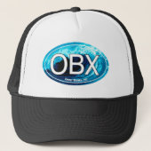 OBX Buitenste banken Wave Oval Trucker Pet (Voorkant)