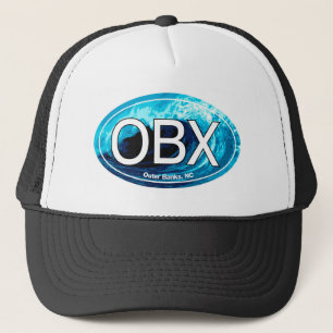 OBX Buitenste banken Wave Oval Trucker Pet