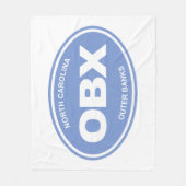 OBX (de buitenbanken) Fleece Deken (Voorkant)