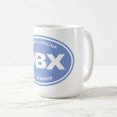 OBX (de buitenbanken) Koffiemok (Voorkant rechts)