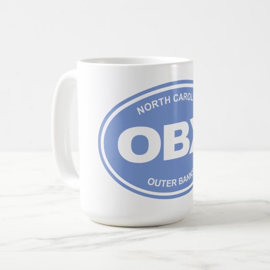 OBX (de buitenbanken) Koffiemok (Voorkant links)