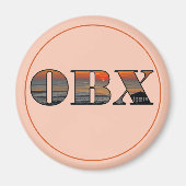 OBX Gazebo Sunrise Tekst Magneet (Voorkant)