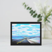 OBX Hwy 12 Briefkaart (Staand voorkant)