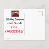 OBX Kerstmis Briefkaart (Achterkant)