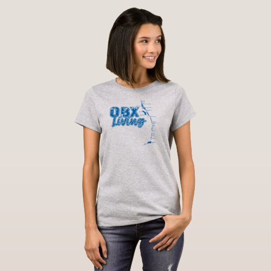 OBX Living Blue T-shirt (Voorkant volledig)