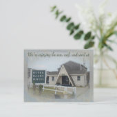 OBX Motel-pc Briefkaart (Staand voorkant)