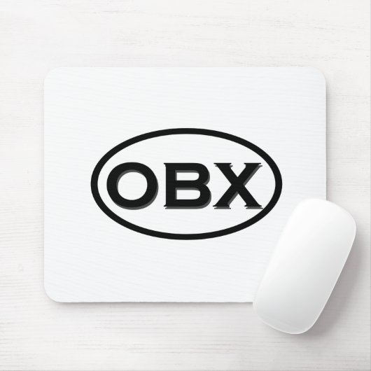 OBX Oval Logo Muismat (Met muis)