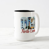 OBX plaatst koffie-Mok Tweekleurige Koffiemok (Voorkant rechts)