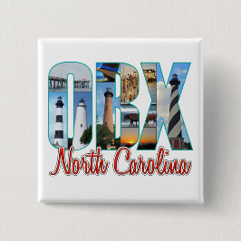 OBX plaatst Pride Vierkante Button 5,1 Cm