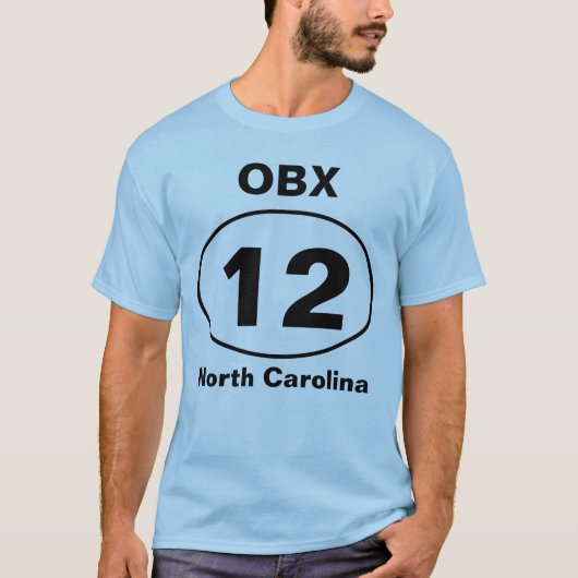 OBX RT 12 Ovaal T-shirt (Voorkant)