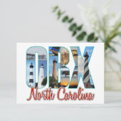 OBX-ruimten Bedankkaart (Staand voorkant)