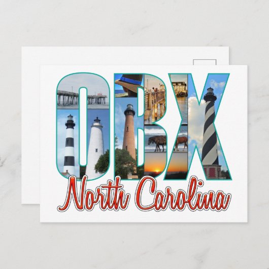 OBX-ruimten Briefkaart (Voorkant / Achterkant)