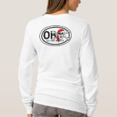 OBX Skull en Crossbones Pirate T-Shirt (Achterkant)
