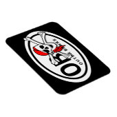 OBX Skull en Crossbones Piratenmagneet Magneet (Rechterzijde)