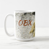 OBX spookkrab North Carolina fotografisch Koffiemok (Links)