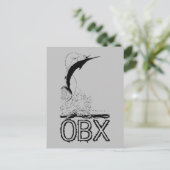 OBX-sportvisserij Briefkaart (Staand voorkant)