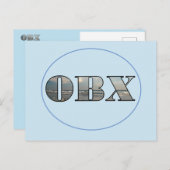 OBX Strandtekst Briefkaart (Voorkant / Achterkant)