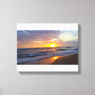 OBX Sunrise Canvas Afdruk