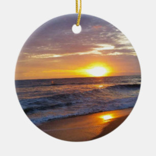 OBX Sunrise Outer Banks Sunrise Keramisch Ornament