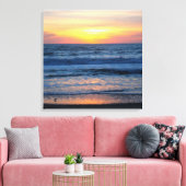 OBX Sunset Canvas (Insitu (Woonkamer))