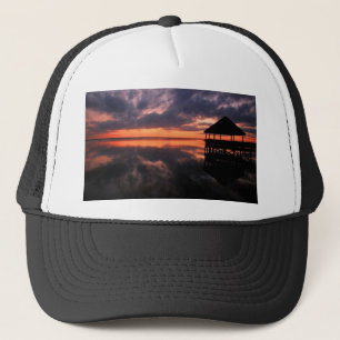 OBX Sunset Trucker Pet