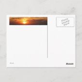OBX Sunset Watch Briefkaart (Achterkant)