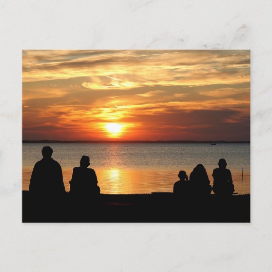 OBX Sunset Watch Briefkaart (Voorkant)
