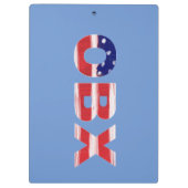 OBX-vlagtekst en -tinten Klembord (Achterkant)