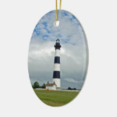 OBX-vuurtoren Keramisch Ornament (Links)