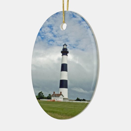 OBX-vuurtoren Keramisch Ornament (Links)
