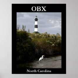 OBX, vuurtoren North Carolina Poster
