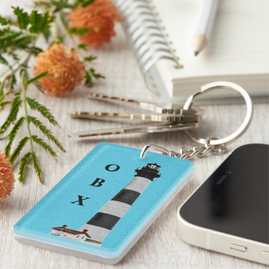 OBX-vuurtoren Sleutelhanger (Voorkant Rechts)