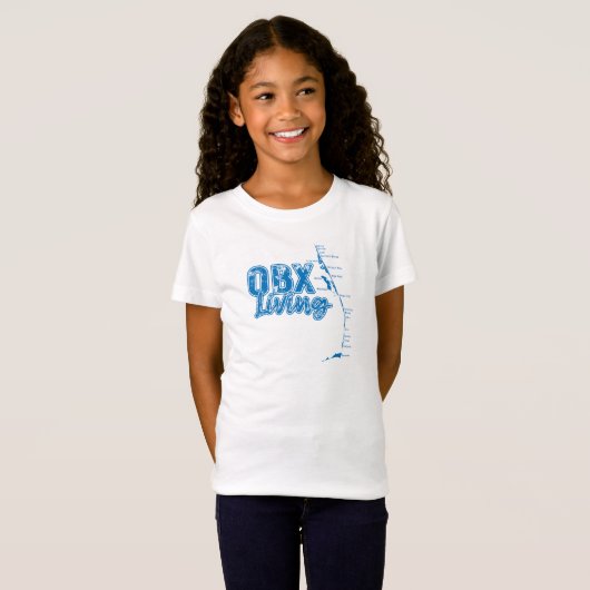 OBX Wonen in Blauw T-shirt (Voorkant volledig)