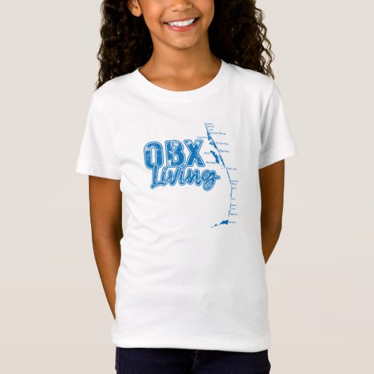 OBX Wonen in Blauw T-shirt (Voorkant)