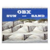 OBX Zon en Zand Kalender (Hoes)