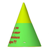 Obxieuze Dunce-Petten Feesthoedjes (Rechts)