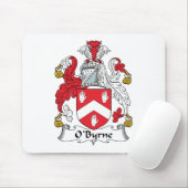 O'Byrne Family Crest Muismat (Met muis)