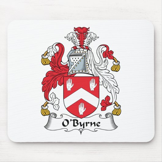 O'Byrne Family Crest Muismat (Voorkant)