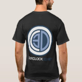 OC3D Blue/White Logo - voor- en achterzijde T-shirt (Achterkant)