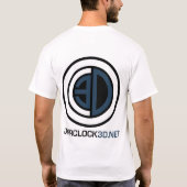 OC3D Trans/Black Logo — voor- en achterzijde T-shirt (Achterkant)