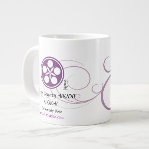 OC AIKIDO-Mok Grote Koffiekop