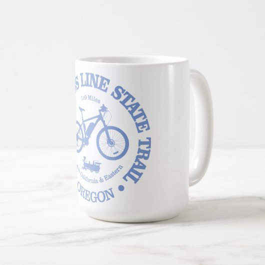 OC&E Bossen Line State Trail (fietsen) Koffiemok (Voorkant rechts)