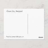 OC gazebo sunset Briefkaart (Achterkant)